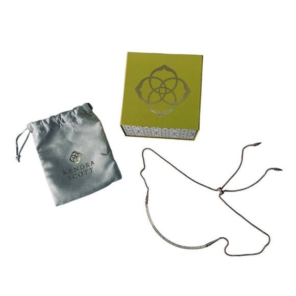 Kendra Scott Scottie Choker Necklace Rose Gold in Box Dust Bag NWOT $110 - Picture 1 of 13